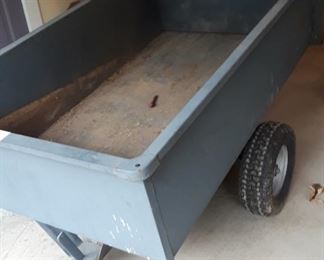 Utility Cart For Lawnmower. 