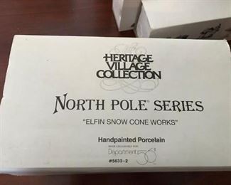 Heritage Village Collection, "North Pole Series"