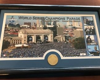 Royals "World Series  Champions Parade" Limited Edition 5000 #0118