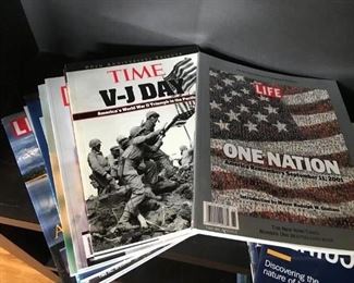 Time and Life magazines