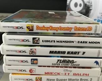 Nintendo DS and 3DS plus games