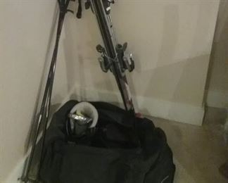 skiiing