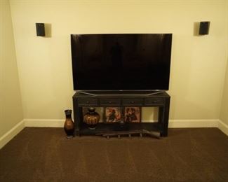 Media Room Flatscreen TV.
