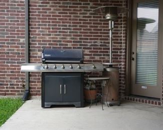 Outdoor Grill and Patio Heater.
