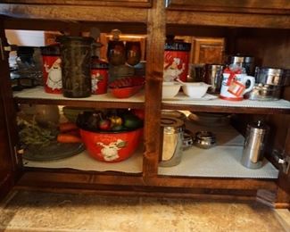 Mixing Bowls and Bakeware.