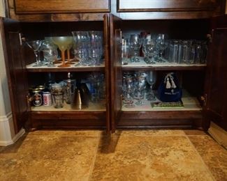 Glassware.