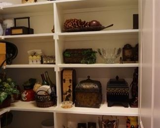 Kitchen Appliances and Decorations.