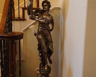 Large Decorative Lamp.