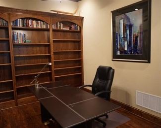 Office Desk and Chair.