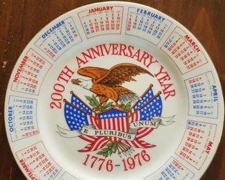 Bicentennial Plate