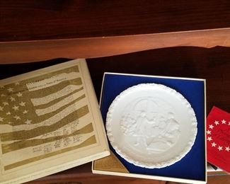 Fenton collectible plate
