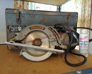 22 Skilsaw worm drive
