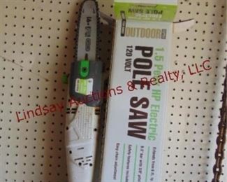 96 Outdoor 1.5 hp elec adj pole limb saw