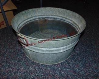 308 Galvanized wash tub