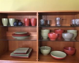 Ceramic Dishware and Glasses