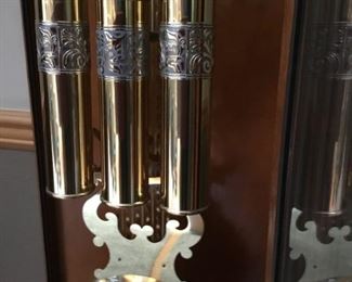 Howard Miller Grandfather clock weights, Pendulum lyre and bob.