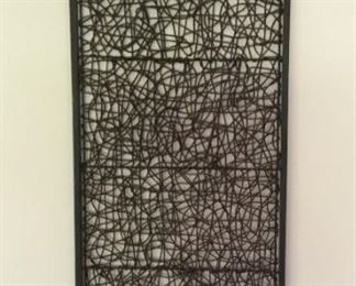 Second Metal and mesh wall screen