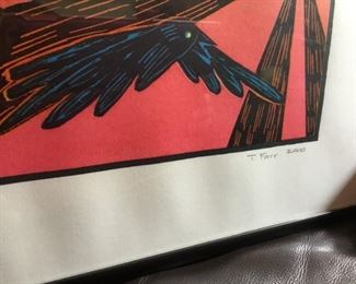 Signed by T. (Teresa) Farr 2000