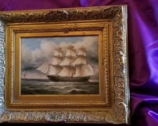 Raffle Item: Framed Oil on Canvas 26" X 24"