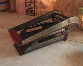 Just one of many vintage potato slicers french fry