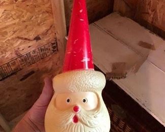 Vintage Santa Claus and other Christmas
