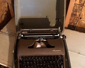 Vintage typewriter