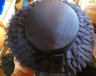 Beautiful vintage hats and clothing and costume jewelry