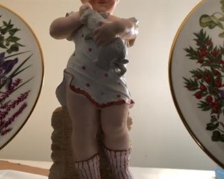 Vintage German bisque figurines