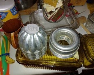 Vintage Jell-O molds