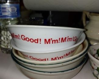 Corelle Campbell soup bowls