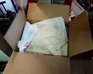 Granny's box of Linens