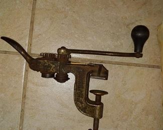 Antique can opener
