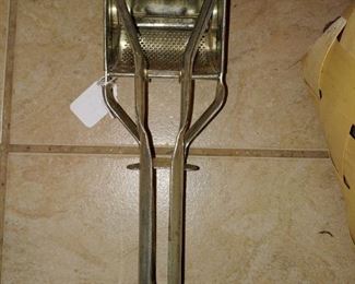 One of several huge potato ricers