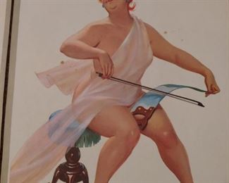 Duane Bryers calender pin up Hilda