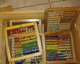Wooden Vintage abacus