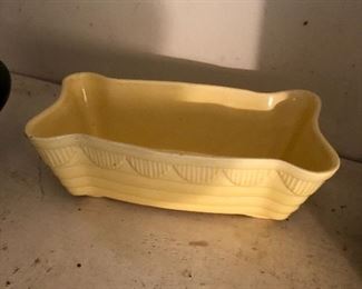 Vintage mid-century modern planters