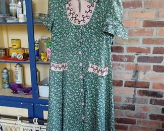 Granny's dress we even have a picture of someone wearing this dress
