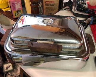 Vintage Sears and roebuck waffle maker combo griddle