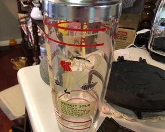 Great vintage cocktail shaker