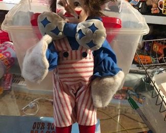 Faith Wick Clown Doll Effanbee 1979 Vinyl 15"