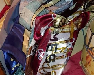 Gorgeous silk scarves