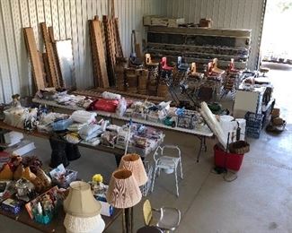 Main Barn South Side Overview
