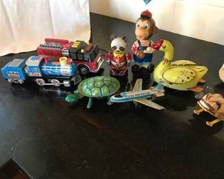 old tin toys