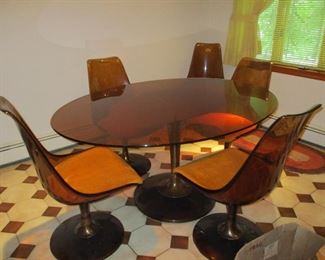 lucite dining table