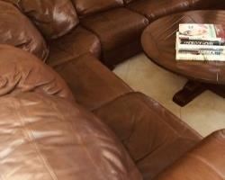 Round Wood Coffee Table
