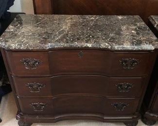 Granite Top Night Stand