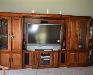 Entertainment Unit and T.V.