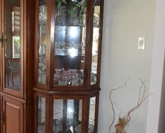 Corner Curio Cabinet