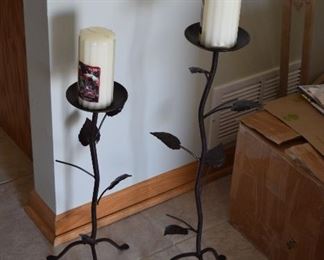 Candle Holders and Candles