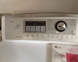 LG Dryer detail